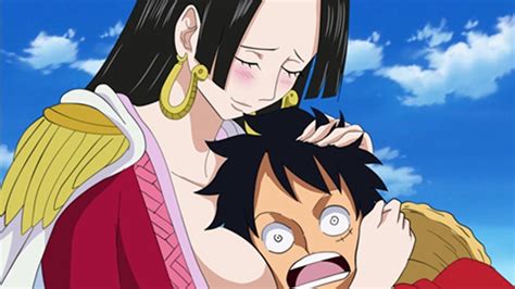 Luffy e Boa Hancock finalmente juntos